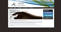 Desktop Screenshot of abarinformatica.com